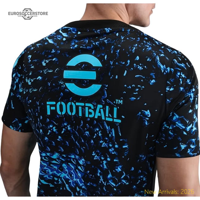 2025-2026 Inter Milan Pre Match Shirt (Black)-Football Shirts Shop