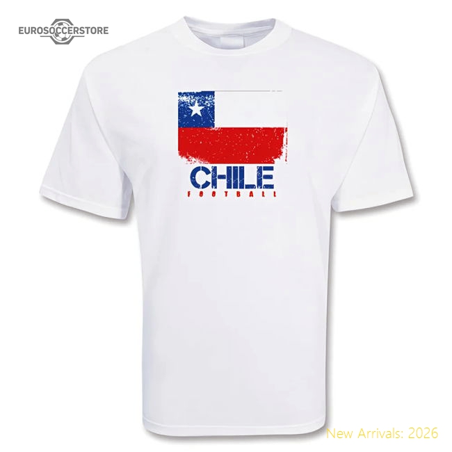Chile Football T-shirt-Football Shirts Shop