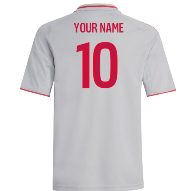 2025-2026 Olympique Lyon Third Shirt (Kids) (Your Name)-Football Shirts Shop