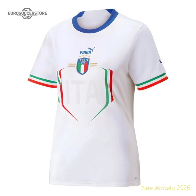 2022-2023 Italy Away Shirt (Ladies)-Football Shirts Shop