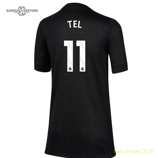 2025-2026 Tottenham Away Shirt (Kids) (Tel 11)-Football Shirts Shop
