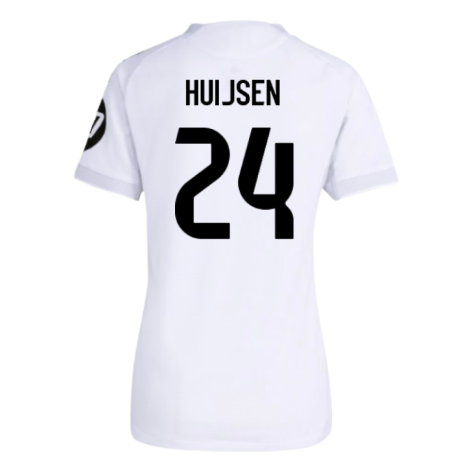 2025-2026 Real Madrid Authentic Home Shirt (Womens) (Huijsen 24)-Football Shirts Shop