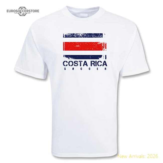 Costa Rica Soccer T-shirt-Football Shirts Shop