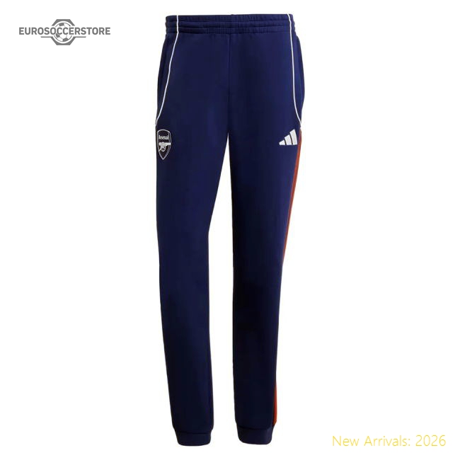 2025-2026 Arsenal UBP Double Knit Pants (Victory Blue)-Football Shirts Shop
