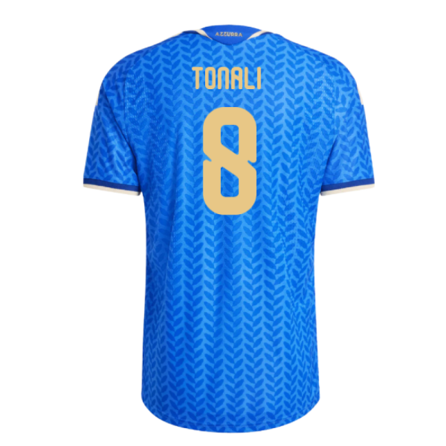 2026-2027 Italy Authentic Home Shirt (Tonali 8)-Football Shirts Shop