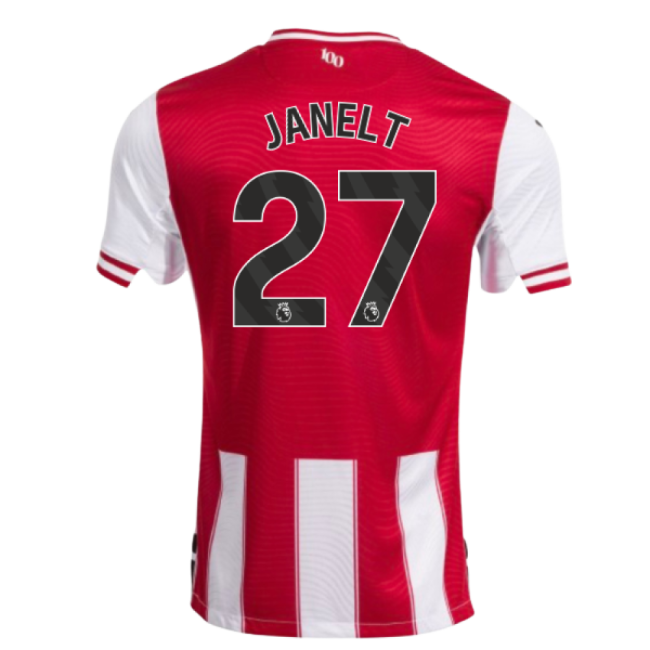2025-2026 Brentford Home Shirt (Janelt 27)-Football Shirts Shop