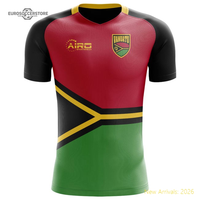 2025-2026 Vanuatu Home Concept Football Shirt-Football Shirts Shop