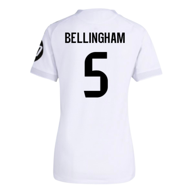 2025-2026 Real Madrid Authentic Home Shirt (Womens) (Bellingham 5)-Football Shirts Shop