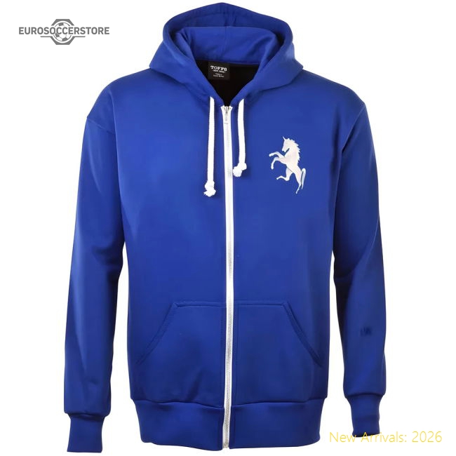 Gillingham FC Zipped Hoodie - Royal-Football Shirts Shop