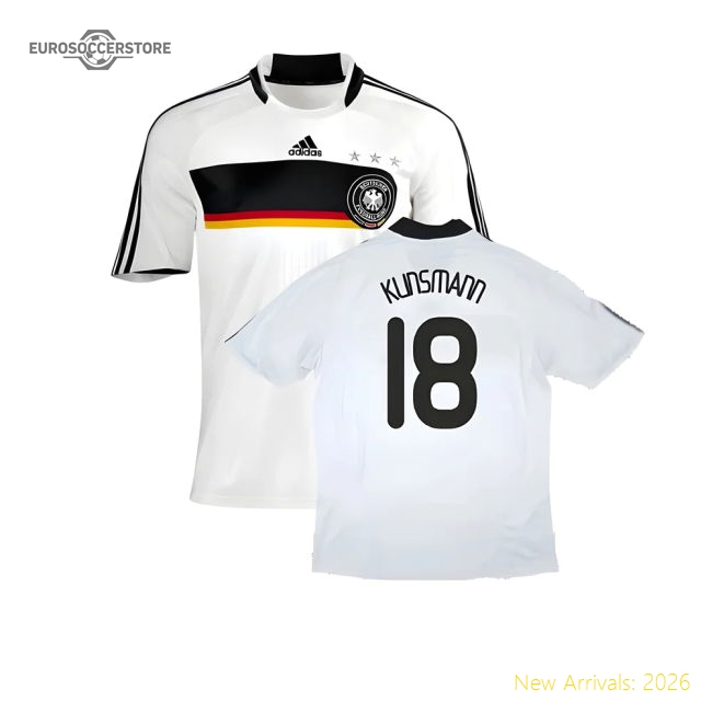 Germany 2008-09 Home Shirt ((Good) XL) (KLINSMANN 18)-Football Shirts Shop