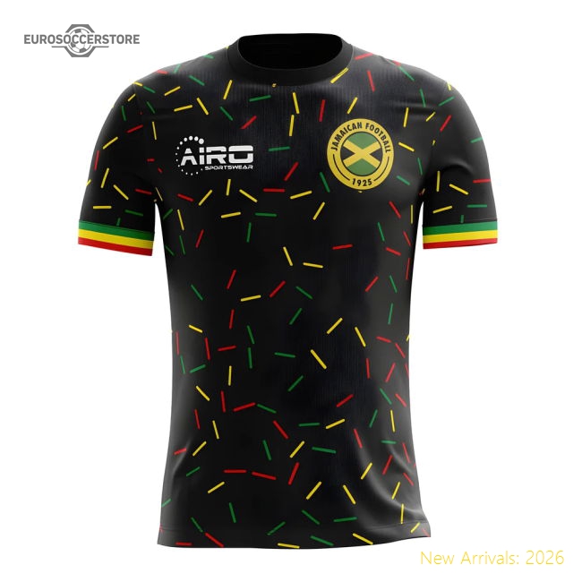 2025-2026 Jamaica Third Concept Football Shirt-Football Shirts Shop