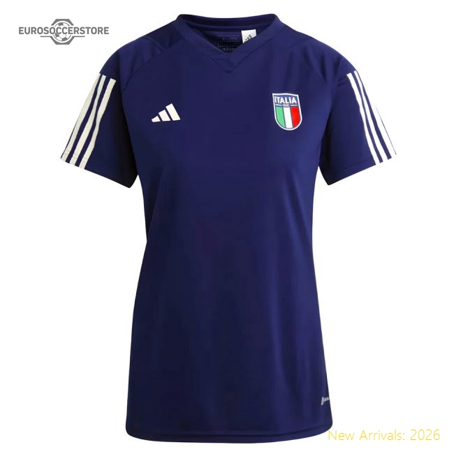 2023-2024 Italy Training Jersey (Dark Blue) - Ladies-Football Shirts Shop