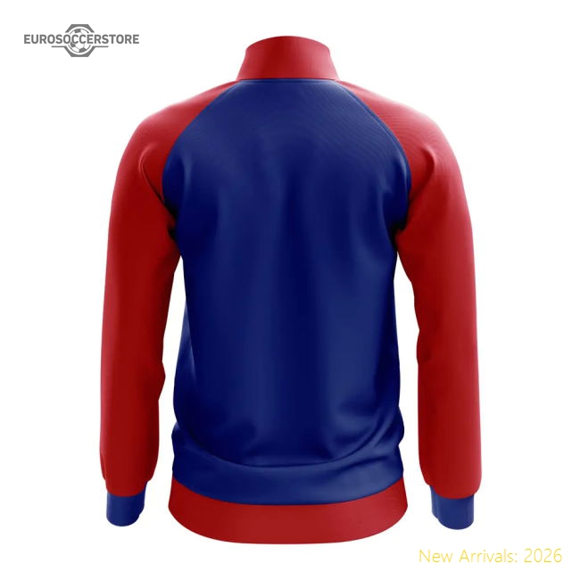 North Korea Concept Football Track Jacket (Blue)-Football Shirts Shop