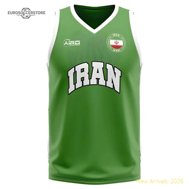 Iran Home Concept Basketball Shirt-Football Shirts Shop
