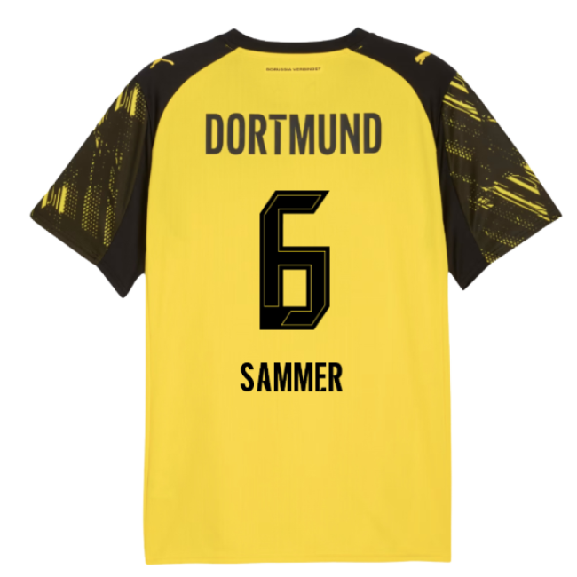 2025-2026 Borussia Dortmund Home Shirt (Sammer 6)-Football Shirts Shop