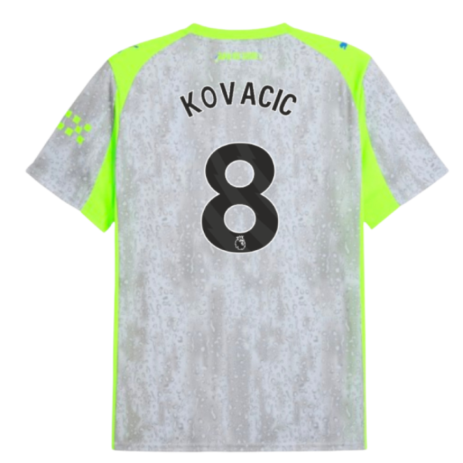 2025-2026 Man City Third Shirt (Kovacic 8)-Football Shirts Shop