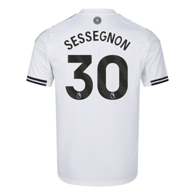 2025-2026 Fulham Home Shirt (Sessegnon 30)-Football Shirts Shop
