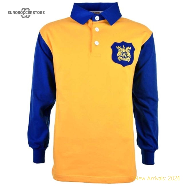 Leeds United 1950s John Charles Retro Football Shirt-Football Shirts Shop