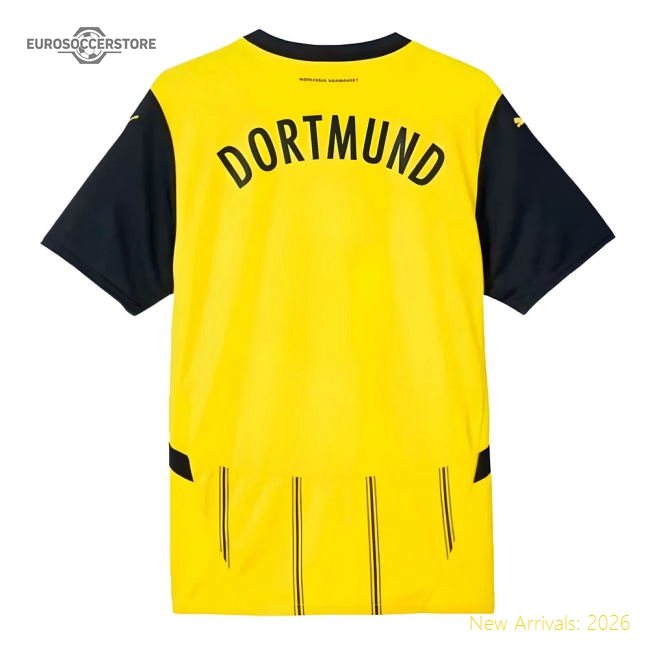 2024-2025 Borussia Dortmund Home Shirt-Football Shirts Shop