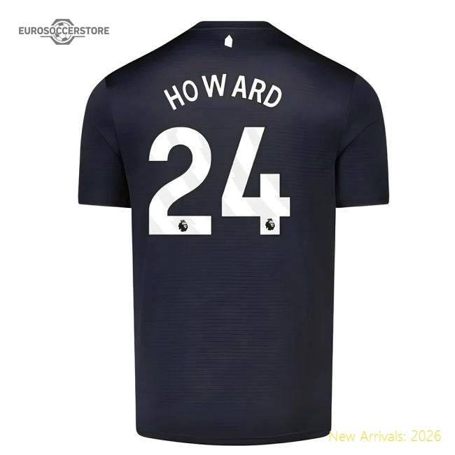 2025-2026 Everton Away Goalkeeper Shirt (Howard 24)-Football Shirts Shop