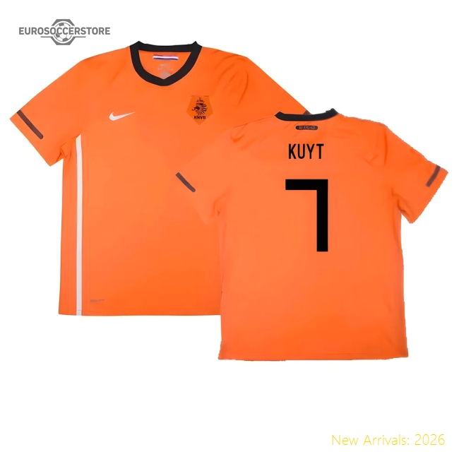 Holland 2010-11 Home Shirt (3xl) ((Very Good) 3XL) (Kuyt 7)-Football Shirts Shop