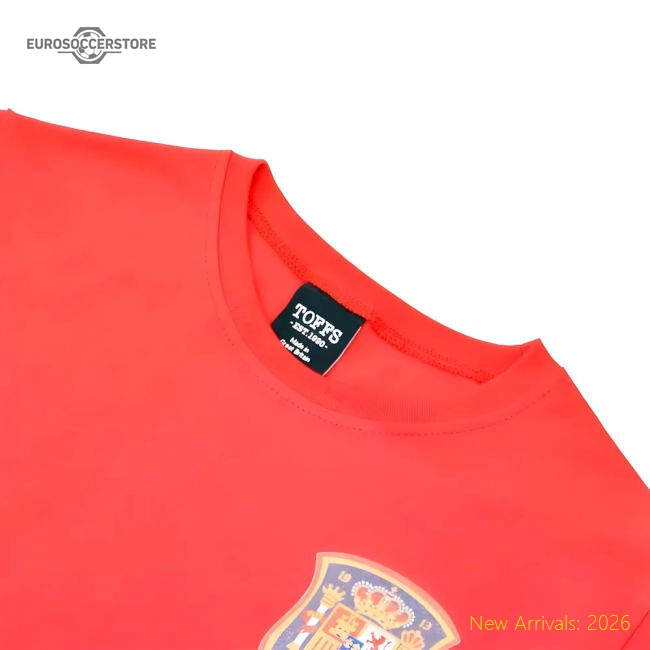 Spain 12th Man T-Shirt - Red-Football Shirts Shop