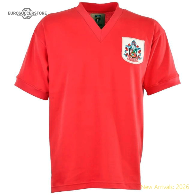 Accrington Stanley 1950-1960s Retro Football Shirt-Football Shirts Shop