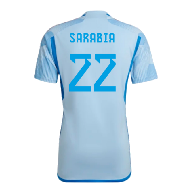 2022-2023 Spain Away Shirt (Sarabia 22)-Football Shirts Shop