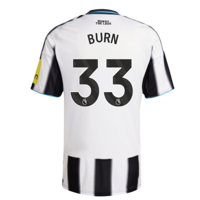 2025-2026 Newcastle Home Shirt (Burn 33)-Football Shirts Shop