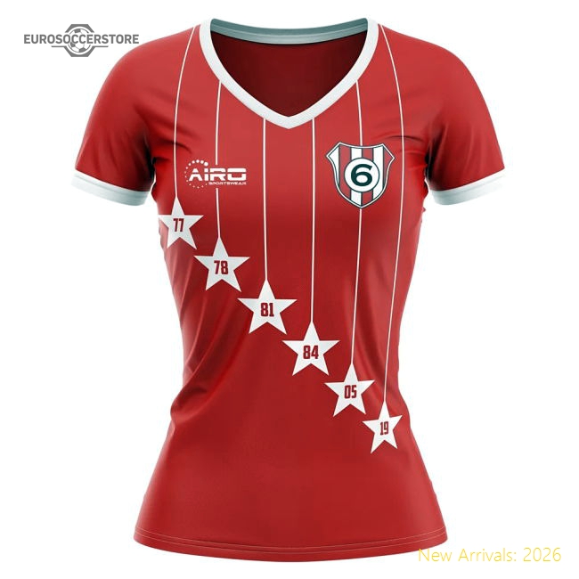 2025-2026 Liverpool 6 Time Champions Concept Football Shirt - Womens-Football Shirts Shop