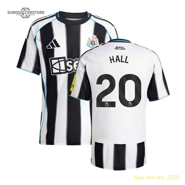 2025-2026 Newcastle Home Shirt (Hall 20)-Football Shirts Shop