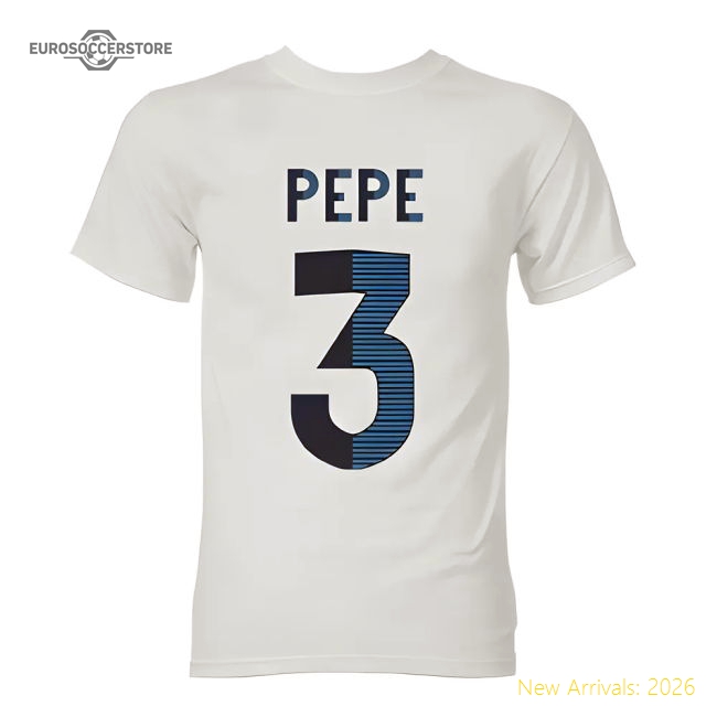 Pepe Real Madrid Hero T-Shirt (White)-Football Shirts Shop