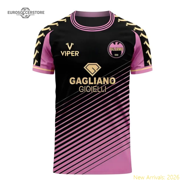 Palermo 2025-2026 Away Concept Football Kit (Viper)-Football Shirts Shop