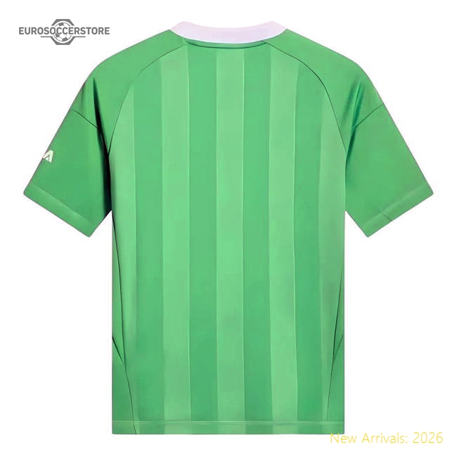 2025-2026 Arsenal Third Goalkeeper Shirt (Green) - Kids-Football Shirts Shop