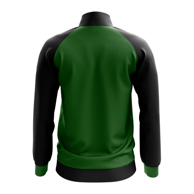 Palestine Concept Football Track Jacket (Green)-Football Shirts Shop