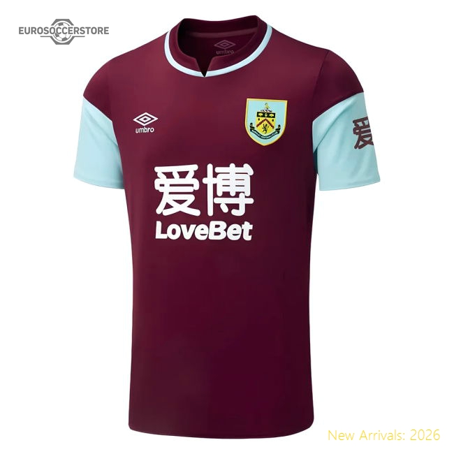 2020-2021 Burnley Home Shirt-Football Shirts Shop