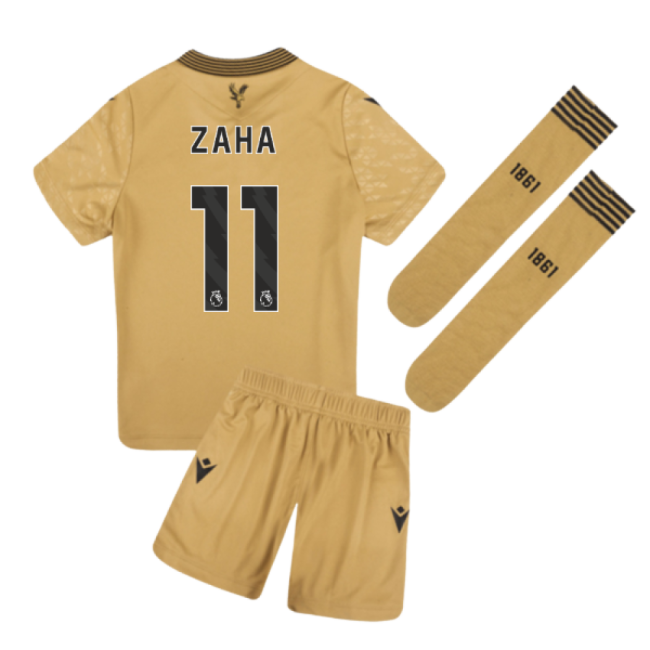 2025-2026 Crystal Palace Third Little Kids Infant Kit (Zaha 11)-Football Shirts Shop