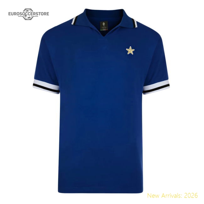 Score Draw Juventus 1977 UEFA Cup Final Away Retro Football Shirt-Football Shirts Shop