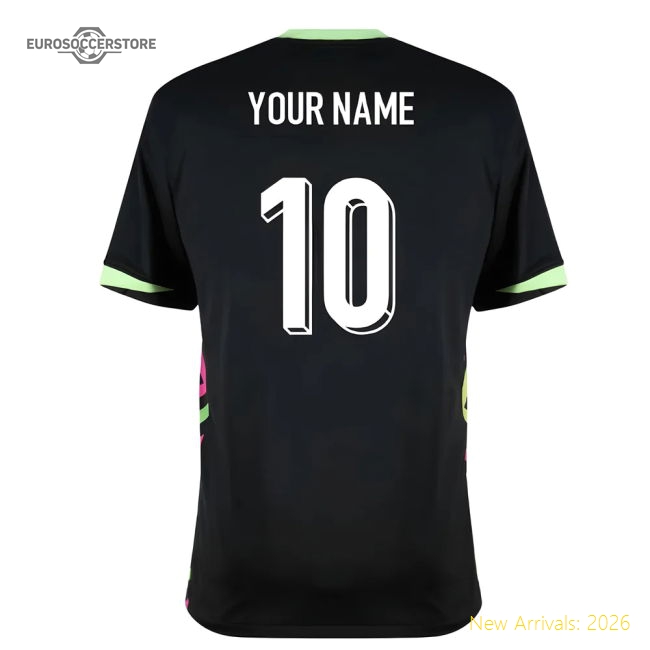 2025-2026 Australia Away Shirt (Your Name)-Football Shirts Shop
