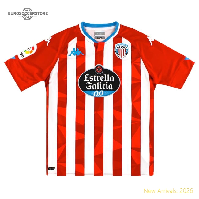 Deportivo Lugo 2020-21 Home Shirt ((Mint) L)-Football Shirts Shop