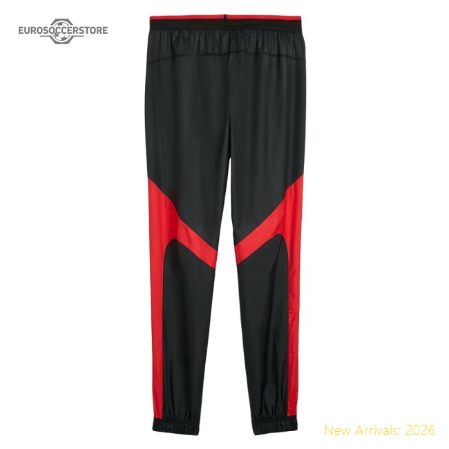 2025-2026 Egypt Prematch Woven Pants (Black)-Football Shirts Shop