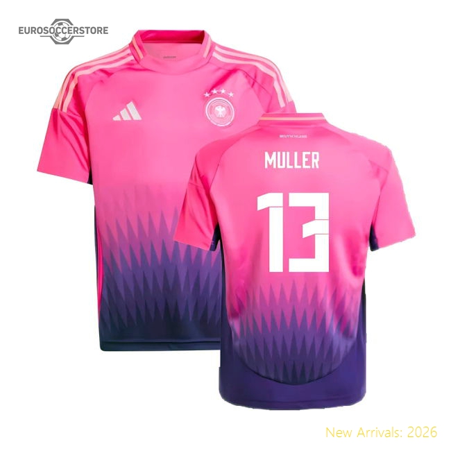 2024-2025 Germany Away Shirt (Kids) (Muller 13)-Football Shirts Shop