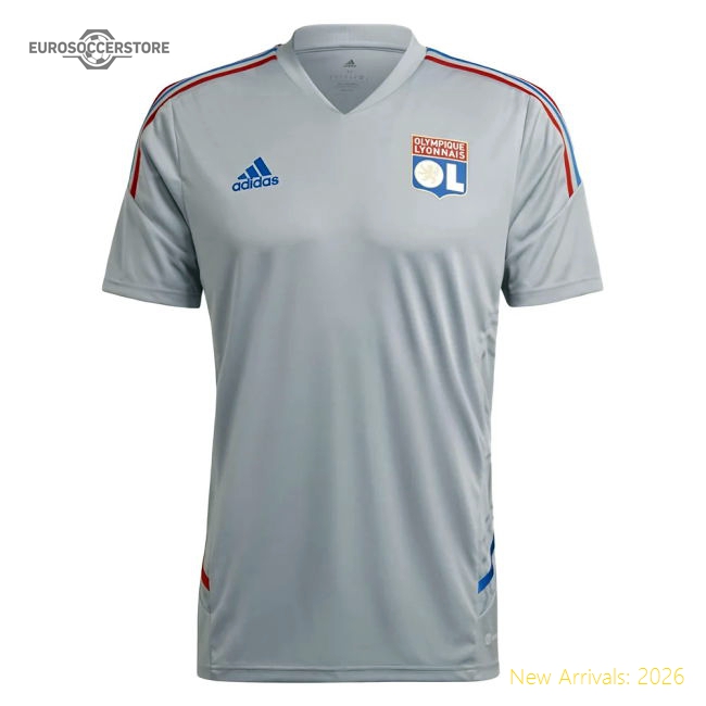 2022-2023 Olympique Lyon Training Jersey (Halo Silver) (Cherki 18)-Football Shirts Shop
