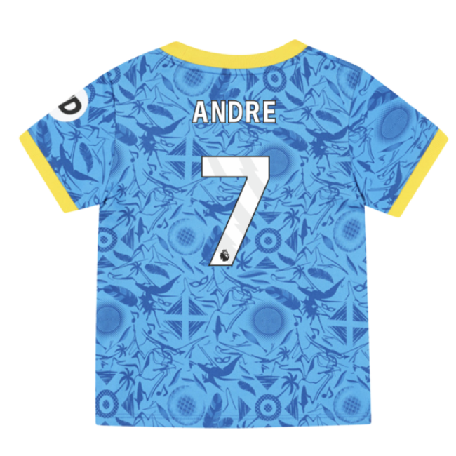 2025-2026 Wolves Third Infant Kit (Andre 7)-Football Shirts Shop