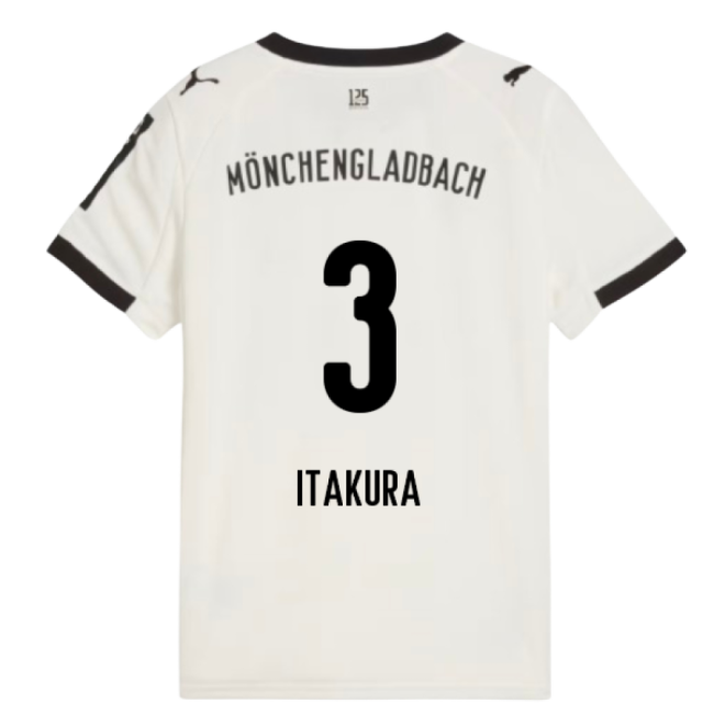 2025-2026 Borussia MGB Home Shirt (Kids) (Itakura 3)-Football Shirts Shop