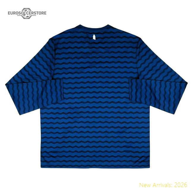 2025-2026 Everton Home Long Sleeve Shirt-Football Shirts Shop