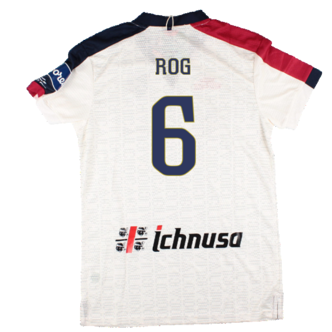Cagliari 2022-23 Away Shirt (S) (Rog 6) (BNWT)-Football Shirts Shop
