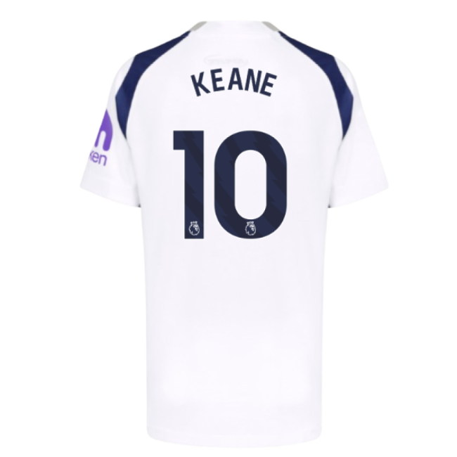 2025-2026 Tottenham Hotspur Home Shirt (Kids) (Keane 10)-Football Shirts Shop