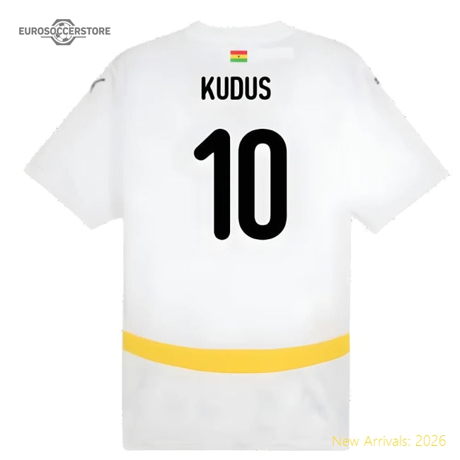 2024-2025 Ghana Home Shirt (Kudus 10)-Football Shirts Shop