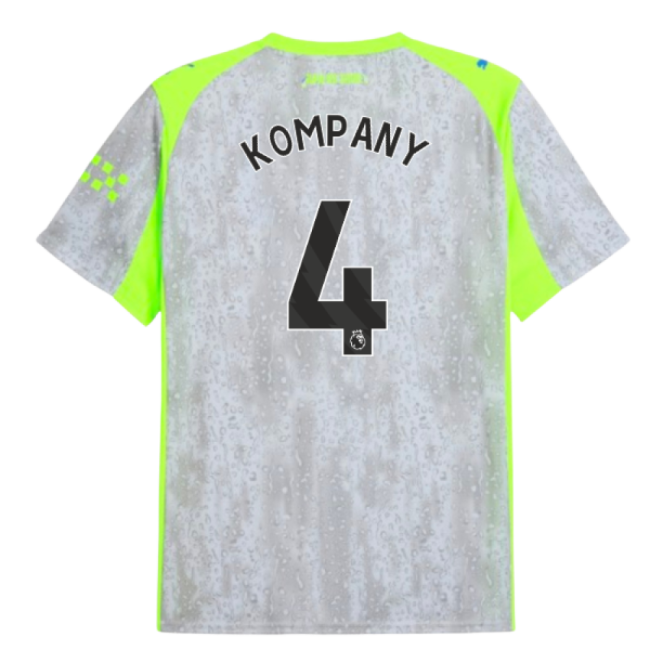 2025-2026 Man City Third Shirt (Kompany 4)-Football Shirts Shop